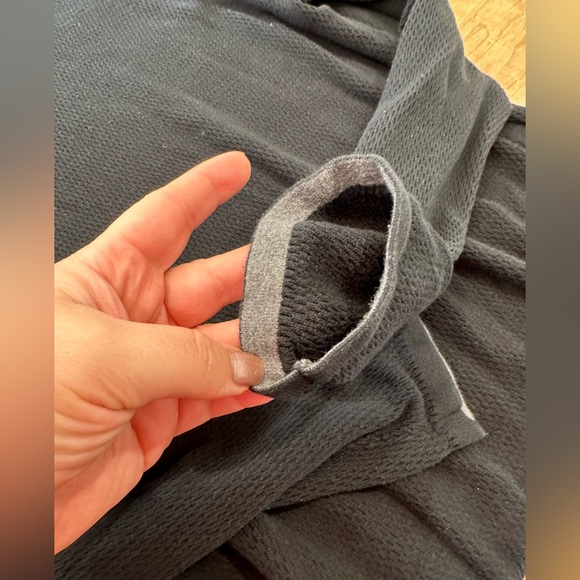 Theory men’s black sweater crewneck jersey knit long sleeve - Picture 10 of 11